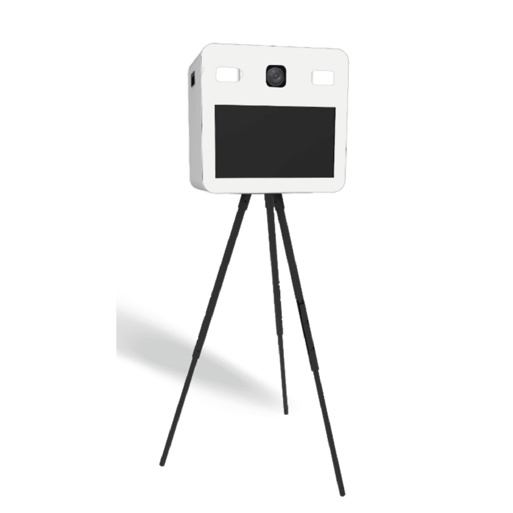 Photobooth avec accessoires rigolos sur fond transparent