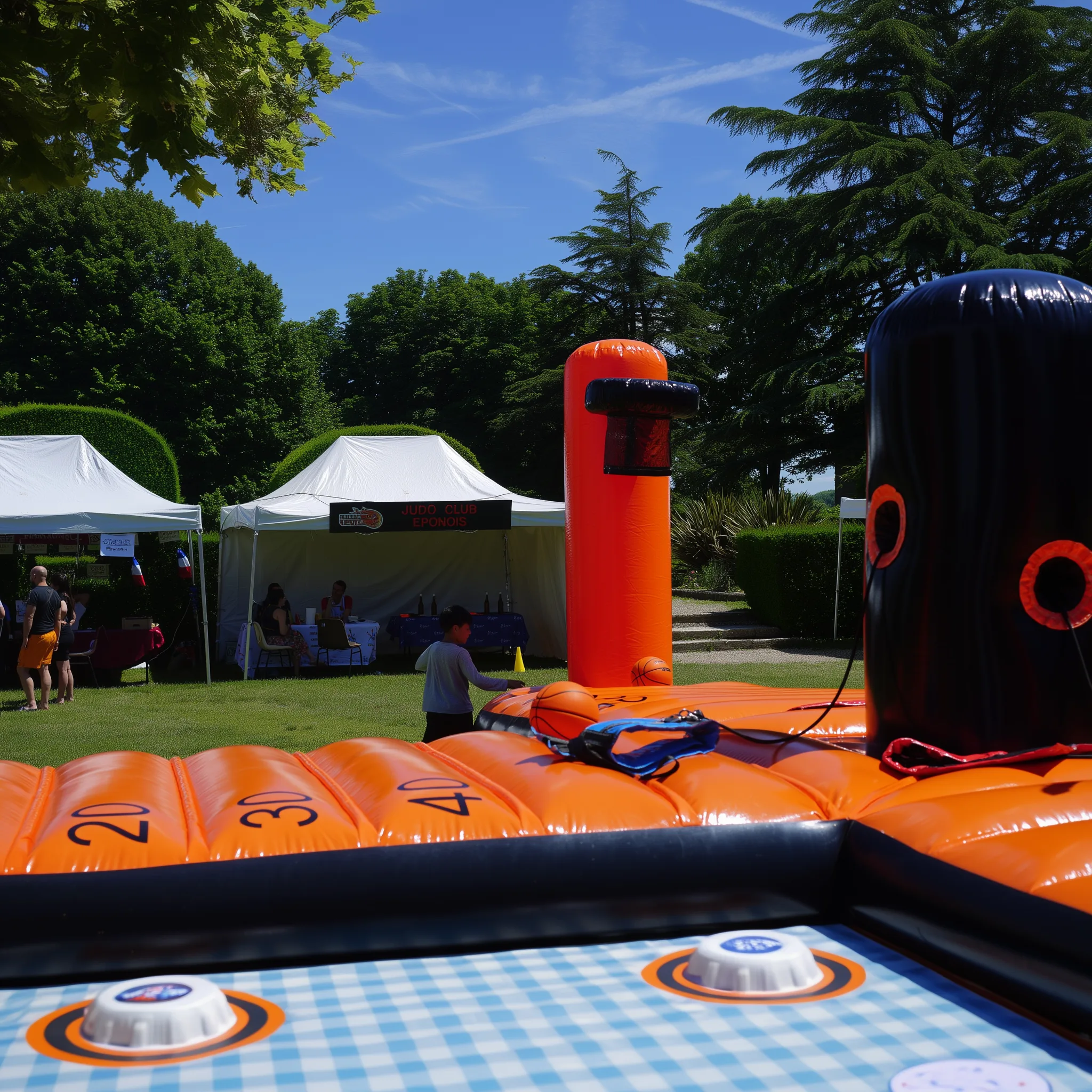 Jeux Gonflable Equalizer Basket Mister Bounce