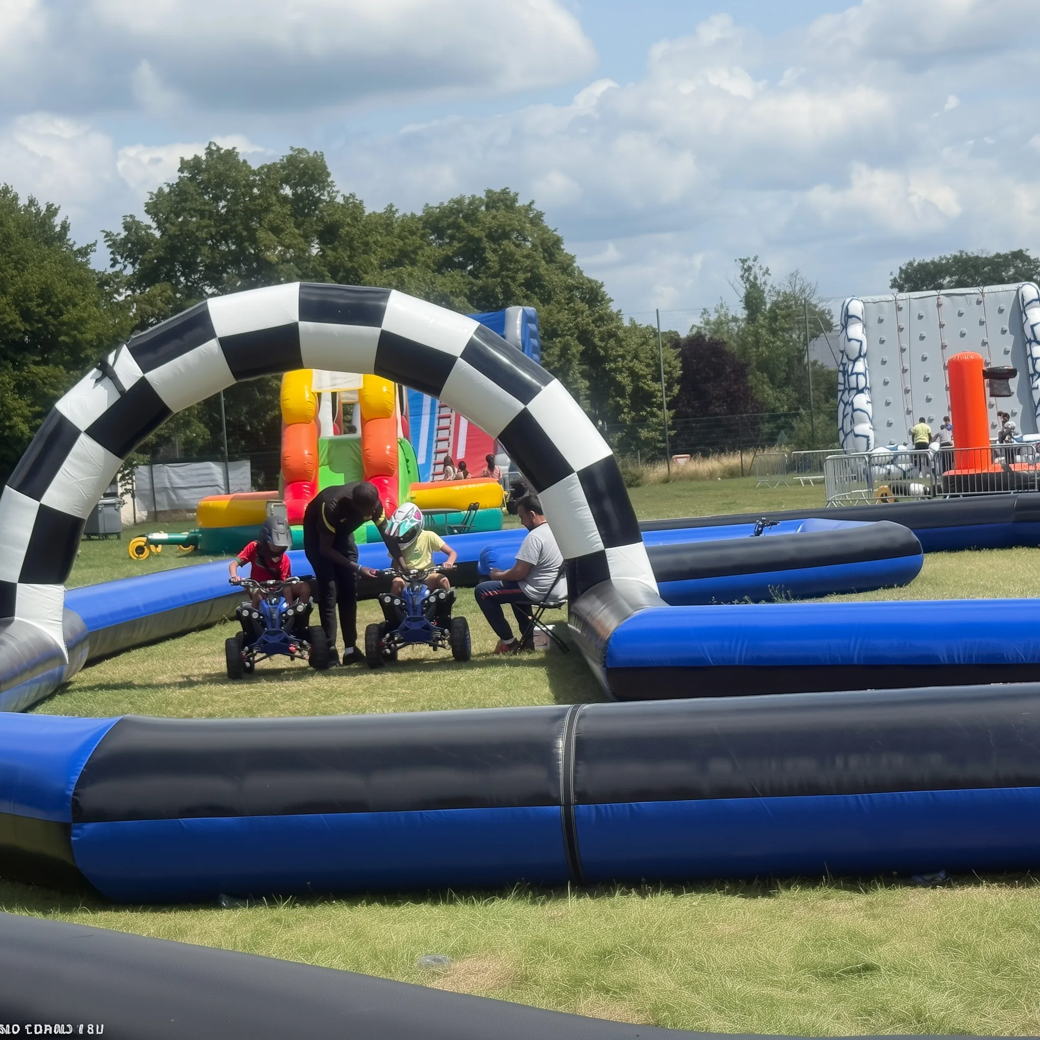 Quads Mister Bounce en utilisation