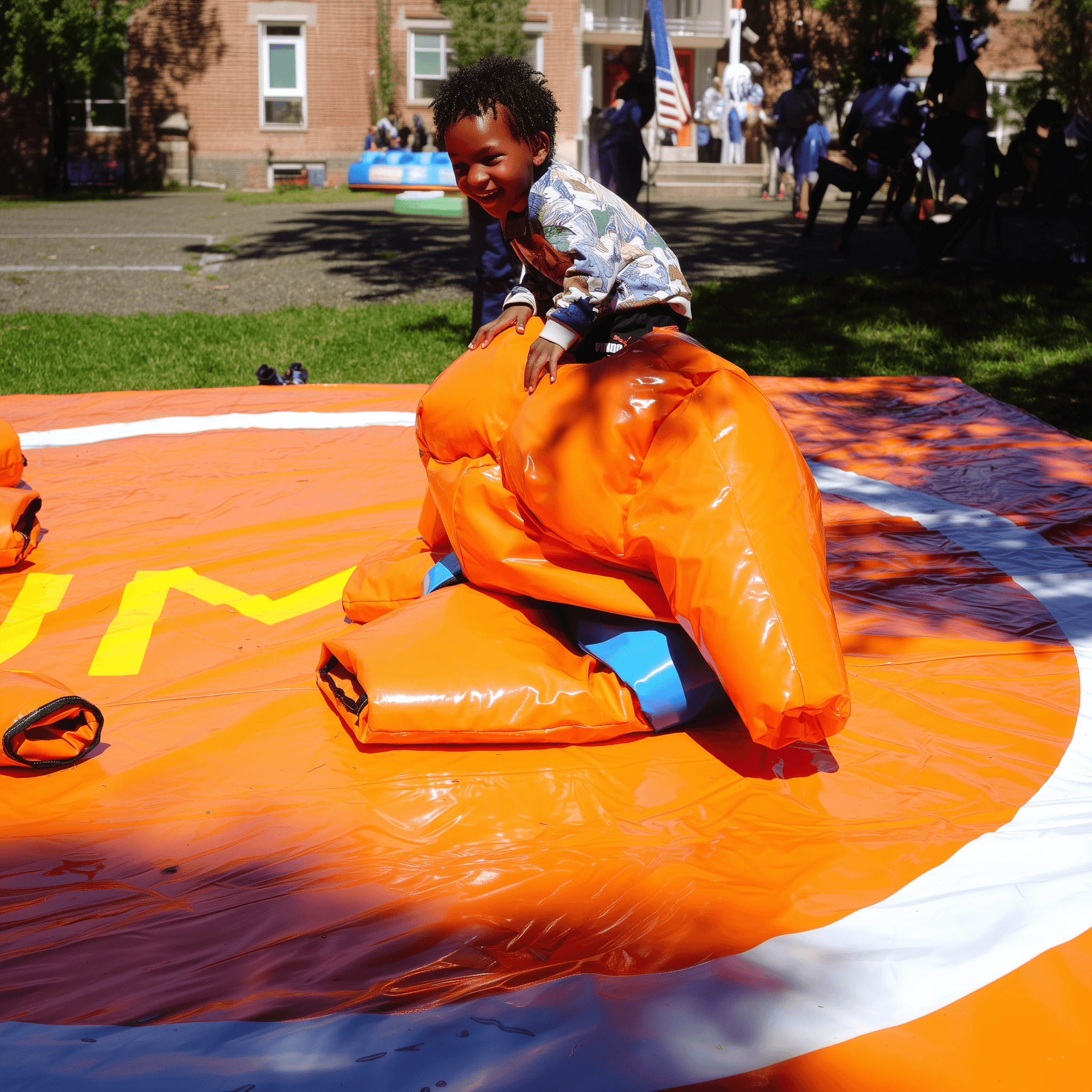 Sumo Gonflable Mister Bounce en utilisation