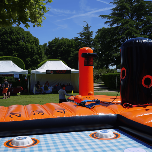 Jeux Gonflable Equalizer Basket Mister Bounce